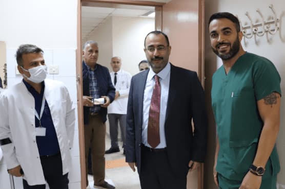 MUSTAFA HAMBOLAT'TAN 112 BAŞHEKİMLİĞİNE ZİYARET