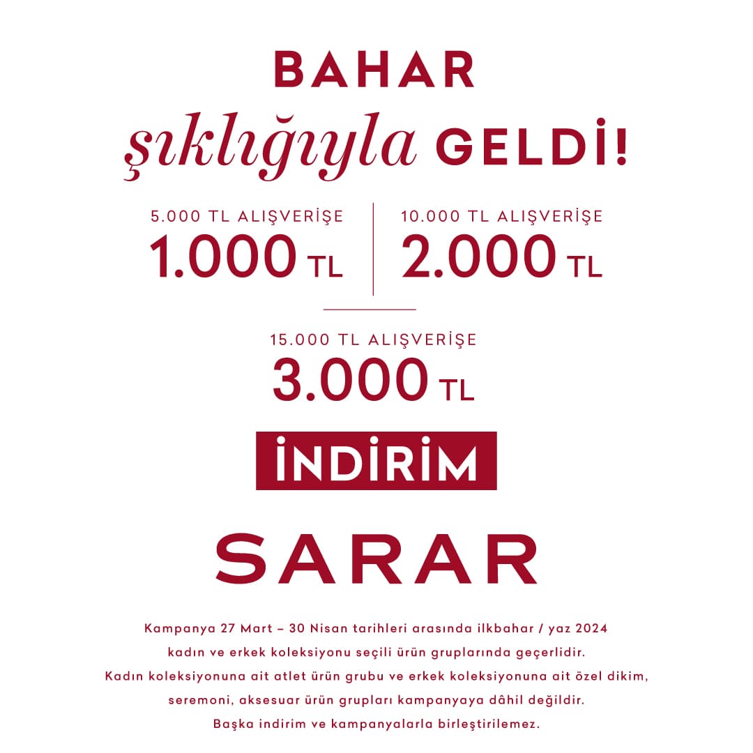 Sarar’da Bahar, Şıklığıyla Geldi!